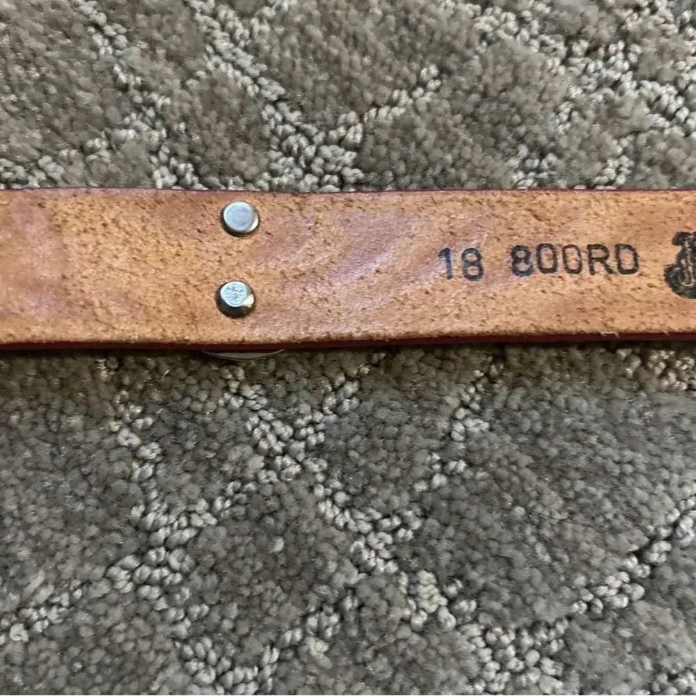 Justin Top Grain Cowhide Kids Belt 18 800rd